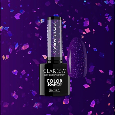 Claresa Gél lak MYSTIC AURA 6 5 g