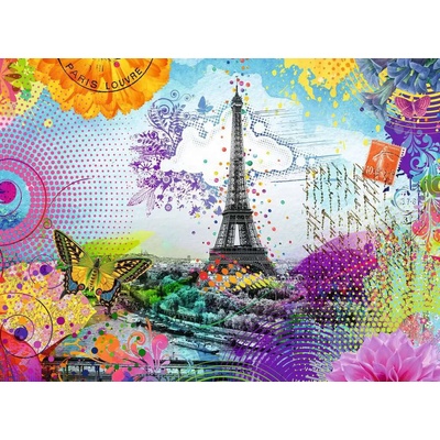RAVENSBURGER Pohlednice z Paříže 500 dielov