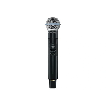 Shure Handheld Transmitter with Beta58 470-514 MHz (SLXD2/B58=-G59)