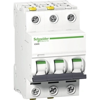 Schneider Electric A9F03316 3P, B, 16A, iC60N, 6KA