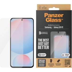 Panzer Стъклен протектор PanzerGlass - Ultra Wide Fit, Galaxy S24 FE, прозрачен (5715685012150)