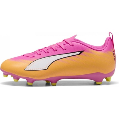 Puma ULTRA 6 PLAY FG/AG JR Růžová