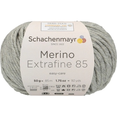 Schachenmayr Merino extrafine 85 Světle šedá 290