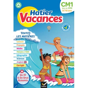 Cahier de vacances 2023 du CM1 vers le CM2 9/10 ans (2023)
