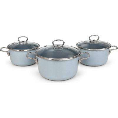 BELIS Súprava riadu 6-dielna Premium Grey