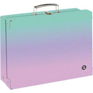 Karton P+P Куфарче ламинирано правоъгълно A4 OXY NEXT Ombre Pink (6-10026)