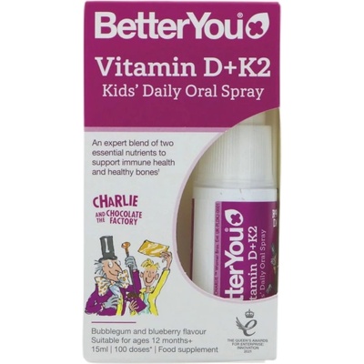 BetterYou Vitamin D+K2 Kid's Charlie | Daily Oral Spray [15 мл]