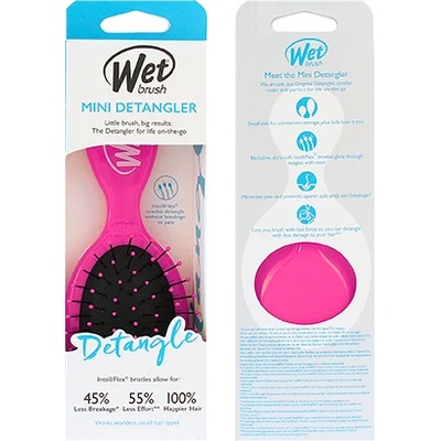 Wet Brush Mini Detangler Четка за коса Pink