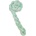 KikkaBoo Плетен плюшен обиколник KikkaBoo - 3 плитки, 180 cm, mint (41109050140)