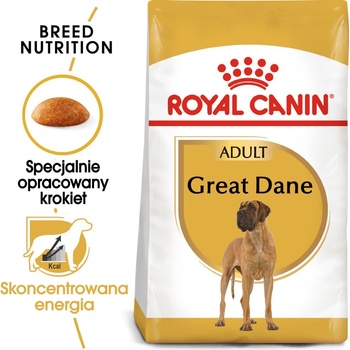 Royal Canin Great Dane Adult 12 кг суха храна за възрастни кучета от породата немска дога