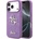 GUESS Калъф Guess Fixed Glitter Big 4G за iPhone 17 Pro - лилав (3666339524852)