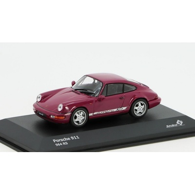 Porsche 911 964 RS Clubsport vínová Solido 1:43
