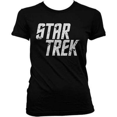 A.B. Dámské tričko Star Trek Logo černé