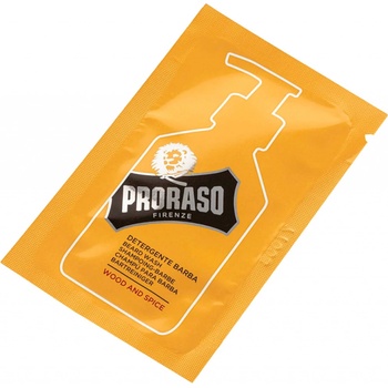Proraso Wood and Spice šampón na fúzy 4 ml
