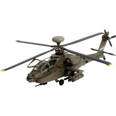 Revell Сглобяем модел Revell Военни: Вертолети - AH-64D Лонгбоу Апачи