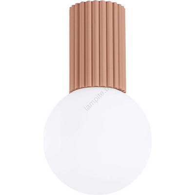 Sollux SL. 1733 - Плафон за баня HALO 1xG9/8W/230V IP44 кафяв (SLX1446)