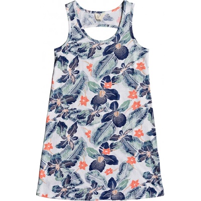 Roxy youth warm vibes dress bright white summer spirit sw wbb8