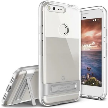 VRS Design Crystal Bumper Case - Google Pixel XL case silver transparent