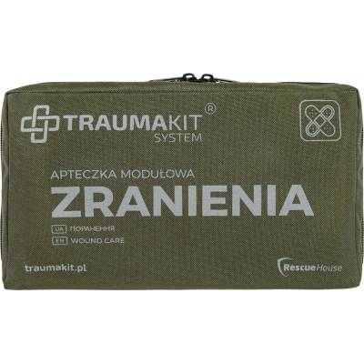 AedMax Modulární lékárnička Trauma Kit R Zelená - Poranění