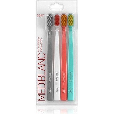 Mediblanc Zubní kartáček Soft 4 ks