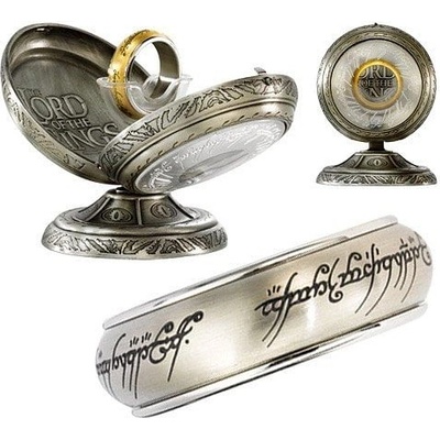 Noble Collection Prsteň moci strieborná so strieborným okrajom FC8013X