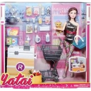 Swede Doll in the supermarket