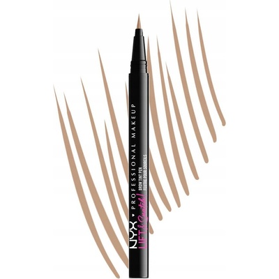 NYX Professional Makeup Lift&Snatch Brow Tint Pen fix na obočie 03 taupe 1 ml