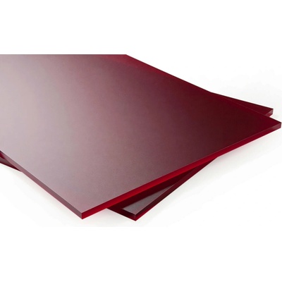 Polyvantis Plexisklo 6 mm 2 x 2 m červené satinované 1ks