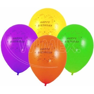WIMEX Balón M 25 cm Happy Birthday