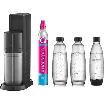 SodaStream Duo Black + 4 láhve