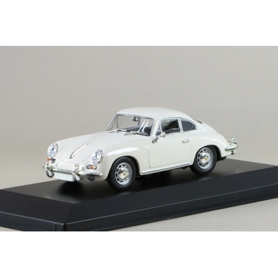 Porsche 356 C Coupe 1963 bílá 1:43 - Minichamps