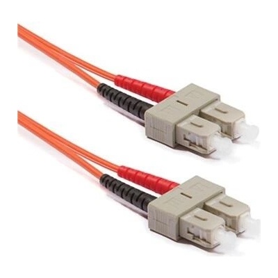 Optický patchkábel duplexní, SC-SC, 50/125µm MM, 3m
