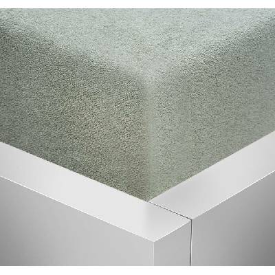 TP Froté prostěradlo Luxus Khaki 90x200