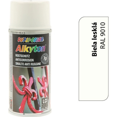 Dupli Color Alkyton RAL 9010 lesk 150ml