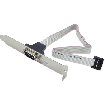 Lindy 33135 сериен кабел Сив 0, 26 м DB-9 (33135) (33135)