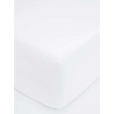MKLuzkoviny.cz Jersey prostěradlo Classic bílé 180x200 – Zboží Dáma