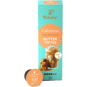Tchibo Кафе капсули Tchibo Cafissimo Espresso Butter Toffee, 10 бр