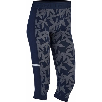 Kari Traa butterfly capri dámské bežecké legíny tmavo modrá