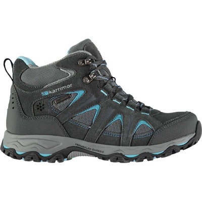 Karrimor Дамски боти Karrimor Mount Mid Ladies Waterproof Walking Boots - Grey/Blue