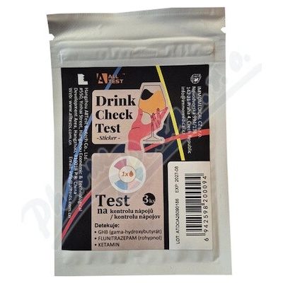 AllTest Drink Check Test GHB/FLZ/KET 3 ks