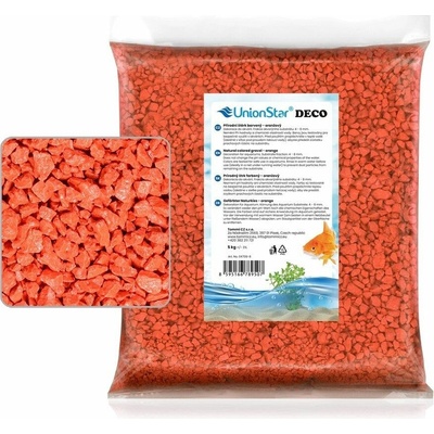 UnionStar písek Deco oranžový 5 kg