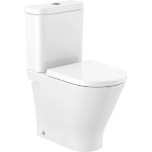 Roca Тоалетна чиния за моноблок, Roca, A3420NJ000 ROUND, 37.5x61x83см (A3420NJ000)