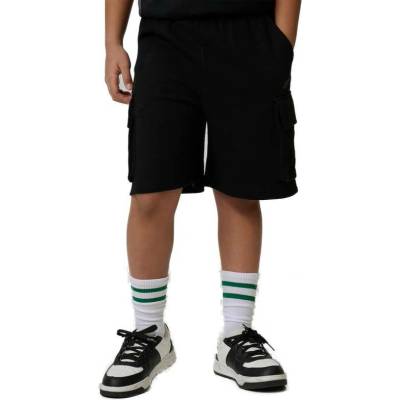 4F JUNIOR-SHORTS CAS M785-20S-DEEP BLACK Černá