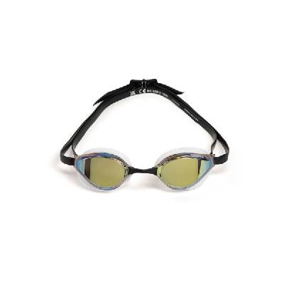 Plavecké okuliare arena PYTHON MIRROR gold-white