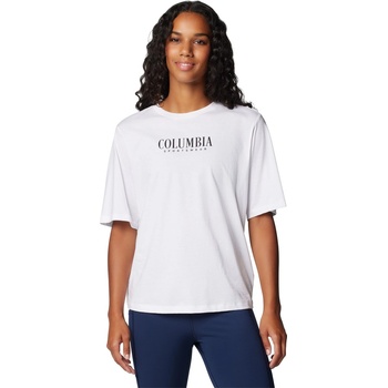 Columbia Дамска риза с къс ръкав Columbia Cascade Short Sleeve Shirt Womens - White