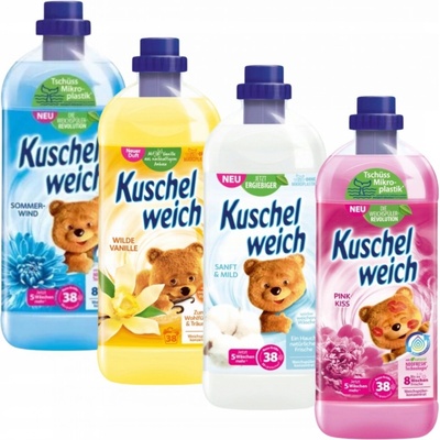 Kuschelweich aviváž Mix vůní 2 x 2 l + 2 x 2 l 152 PD