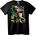 NOONEBRAND Тениска J Balvin с Мълния и Кола - 2XL, White