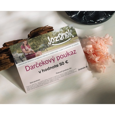 Jožánek Darčekový poukaz Jožánek® v hodnote 50 Eur