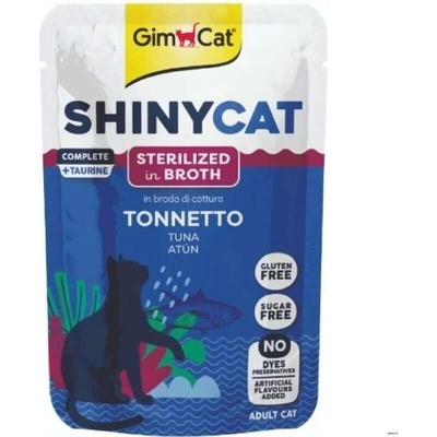 Gimcat ShinyCat Sterilised tuňák ve vývaru 70 g