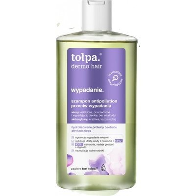Tolpa Dermo Hair Antipollution šampon proti vypadávání 250 ml